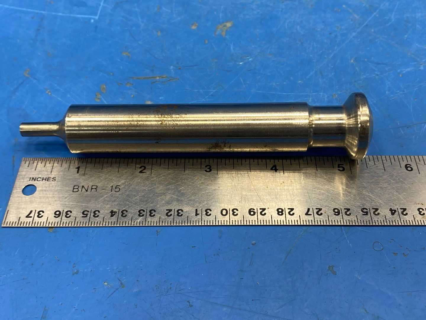 Thomas Engineering ROUND Press Punch (Short tip) 1/4" Diameter x 5-1/4" Long