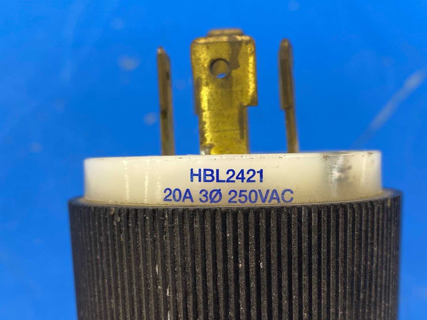 Hubbell 4-Pronged Connector 20A 250V