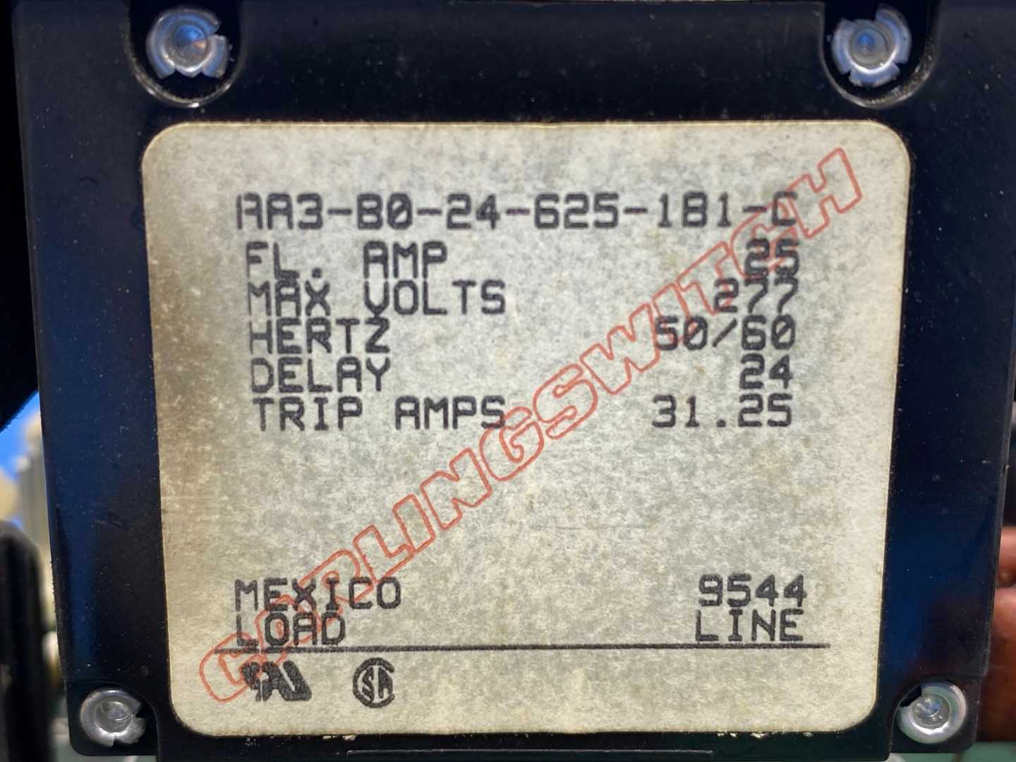 Haas Power Supply Board REV D AA3-B0-24-625-181-C