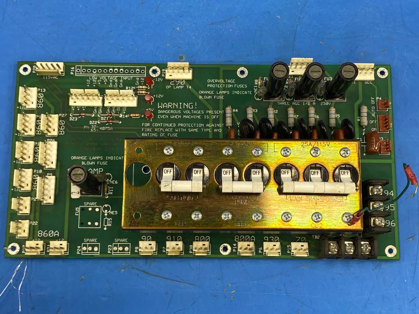 Haas Power Supply Board REV D AA3-B0-24-625-181-C