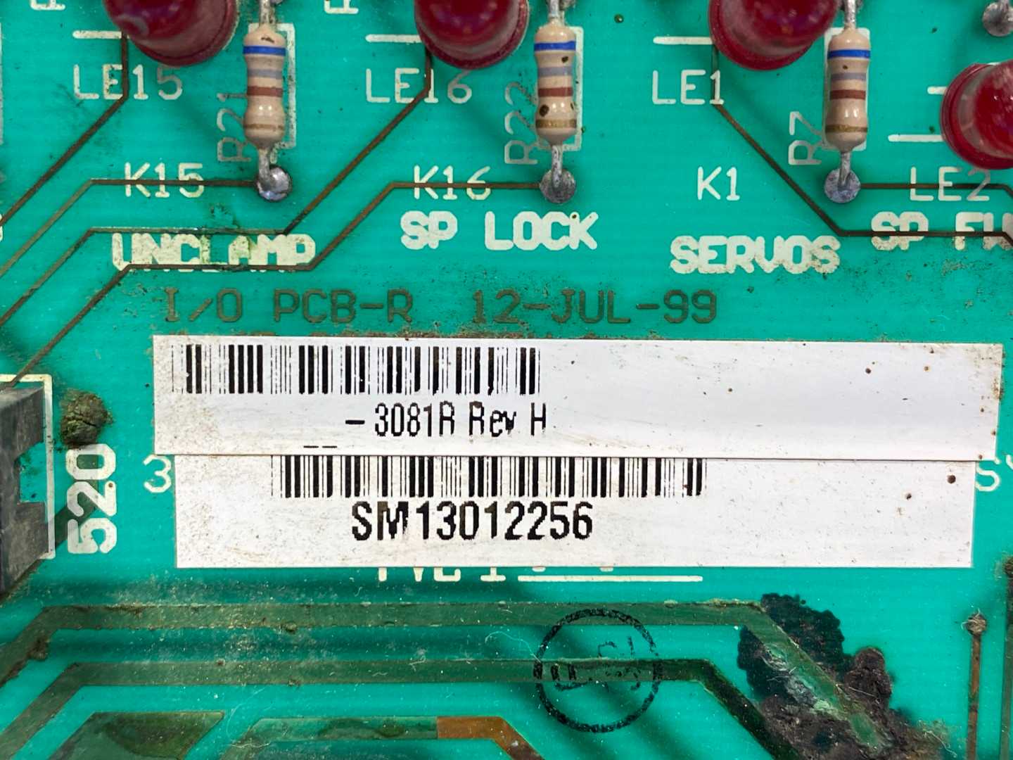 Haas 3081A Rev H Circuit Board 