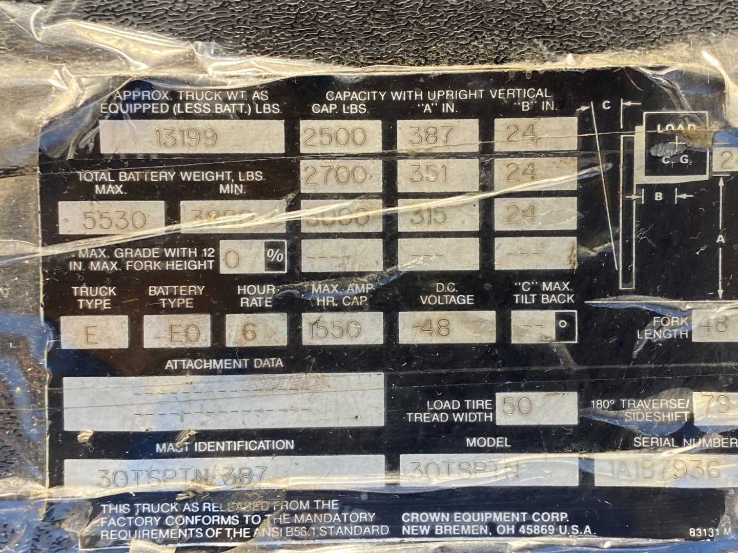 Curtis 933 Battery Controller (Will Dismantle Part for shipping)