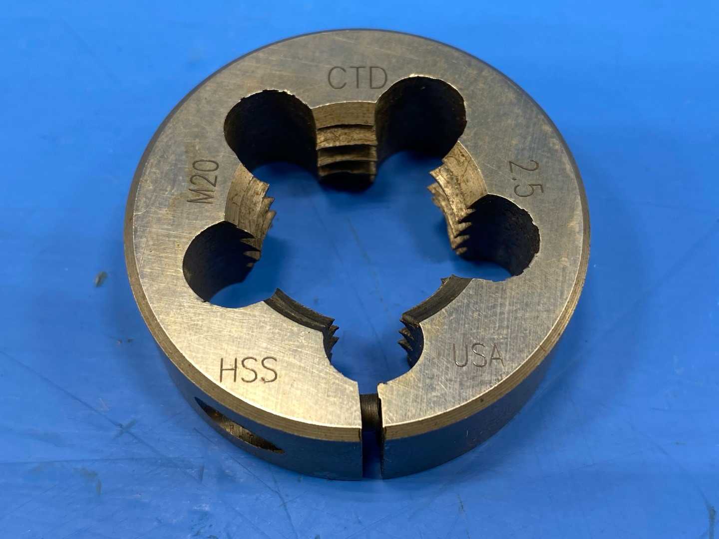 CTD USA 1" HSS DIE M20 2.5