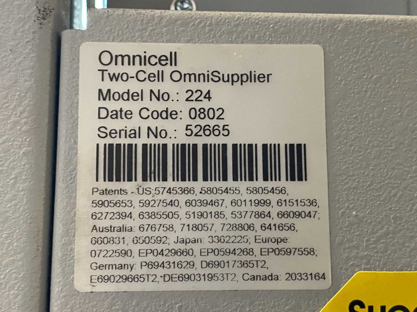 OmniCell 2 Cell 224 OmniSupplier No HDD, No AC cable (Left Rail stuck)