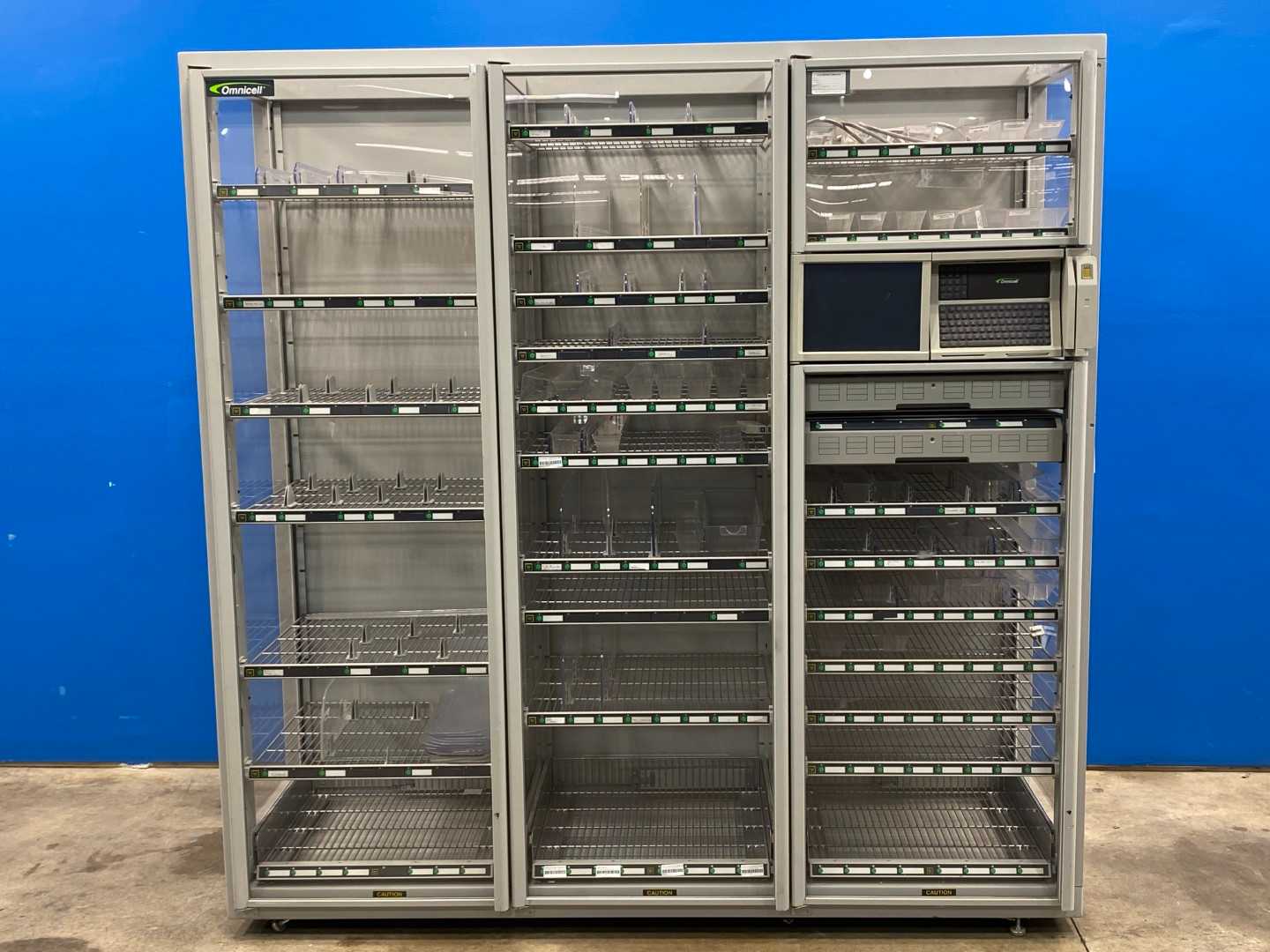 Omnicell 3 Cell 344 Medication Dispensing System - No SD Card - Secure Automated Pharmacy Solution
