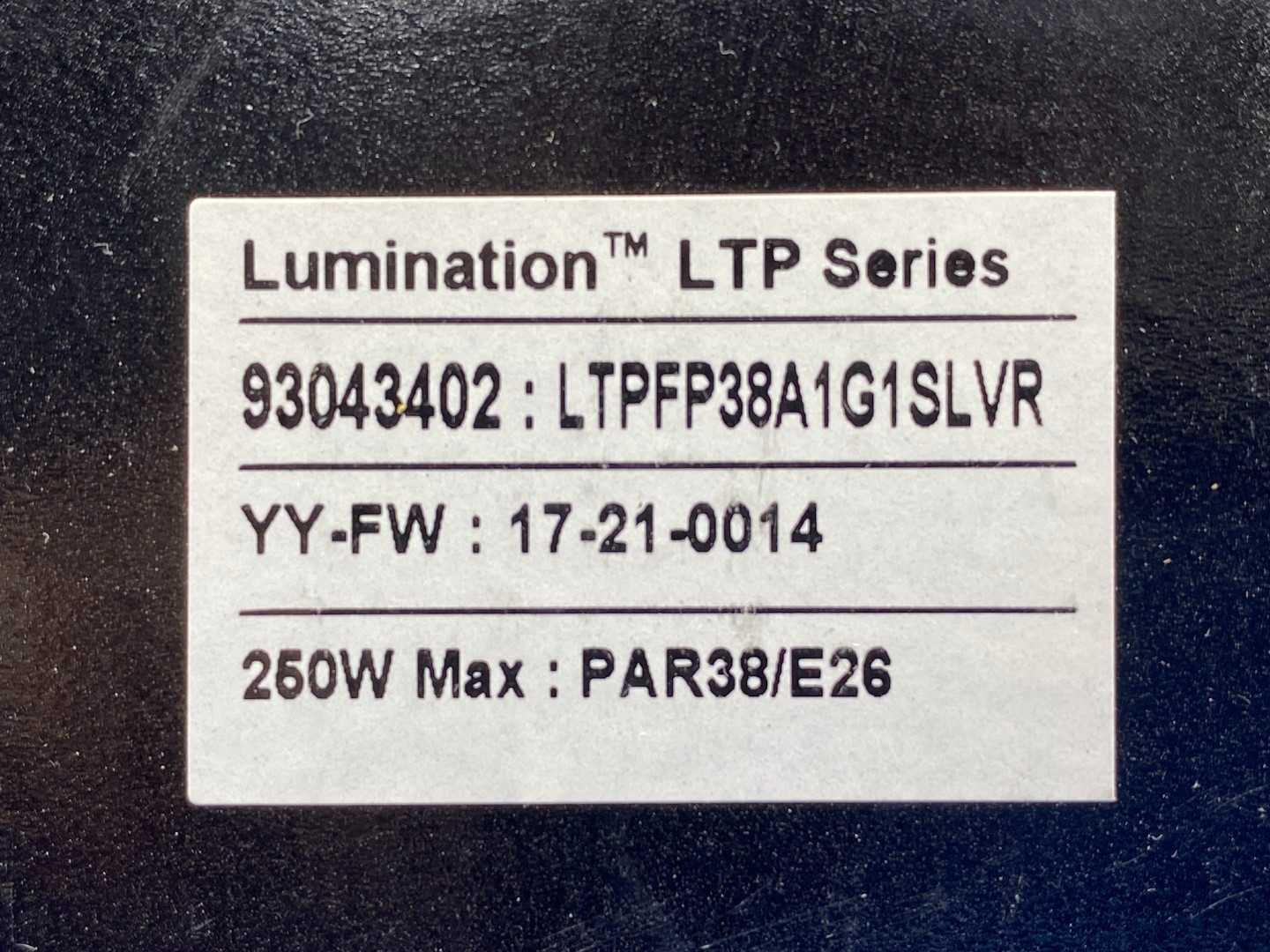 GE Lumination LTP Series LTPFP38A1G1SLVR    93043402