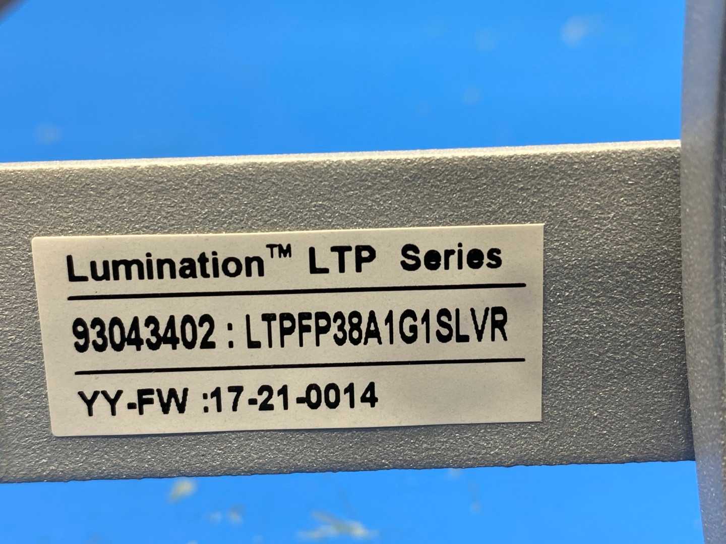 GE Lumination LTP Series LTPFP38A1G1SLVR    93043402