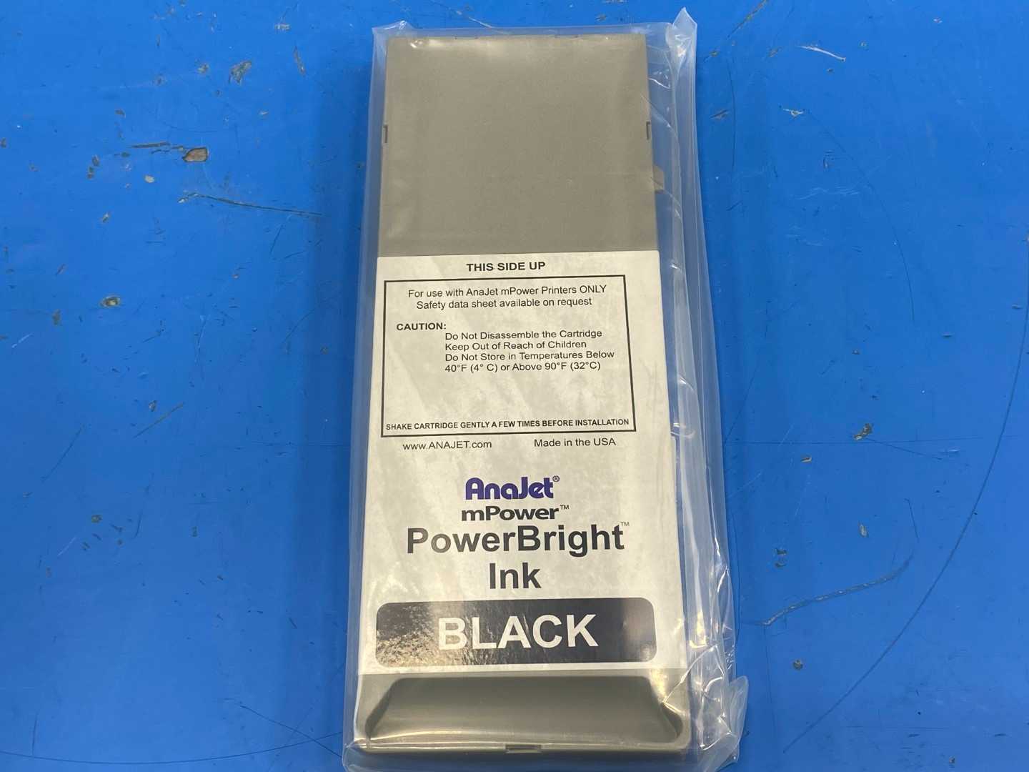 Anajet mPower Power Bright Ink mP-Black MPI-BK1 