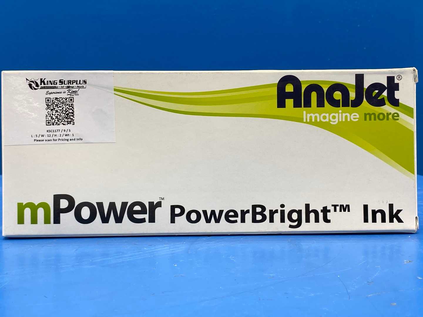 Anajet mPower Power Bright Ink White MPI-WH1