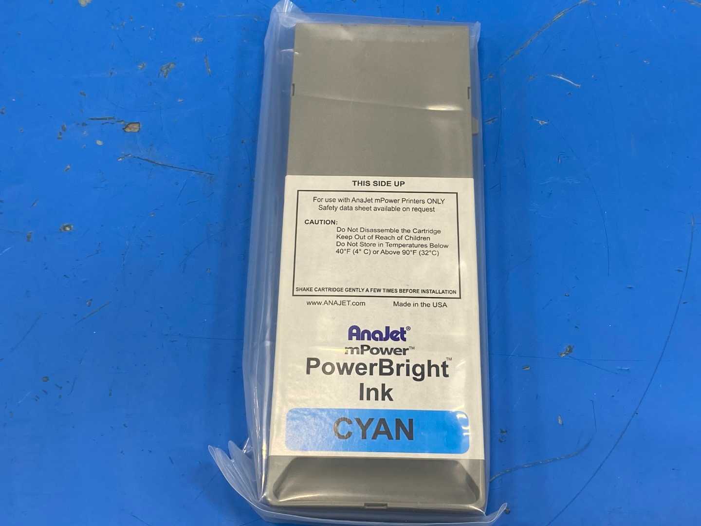 Anajet mPower Power Bright Ink mP-Cyan MPI-CY1