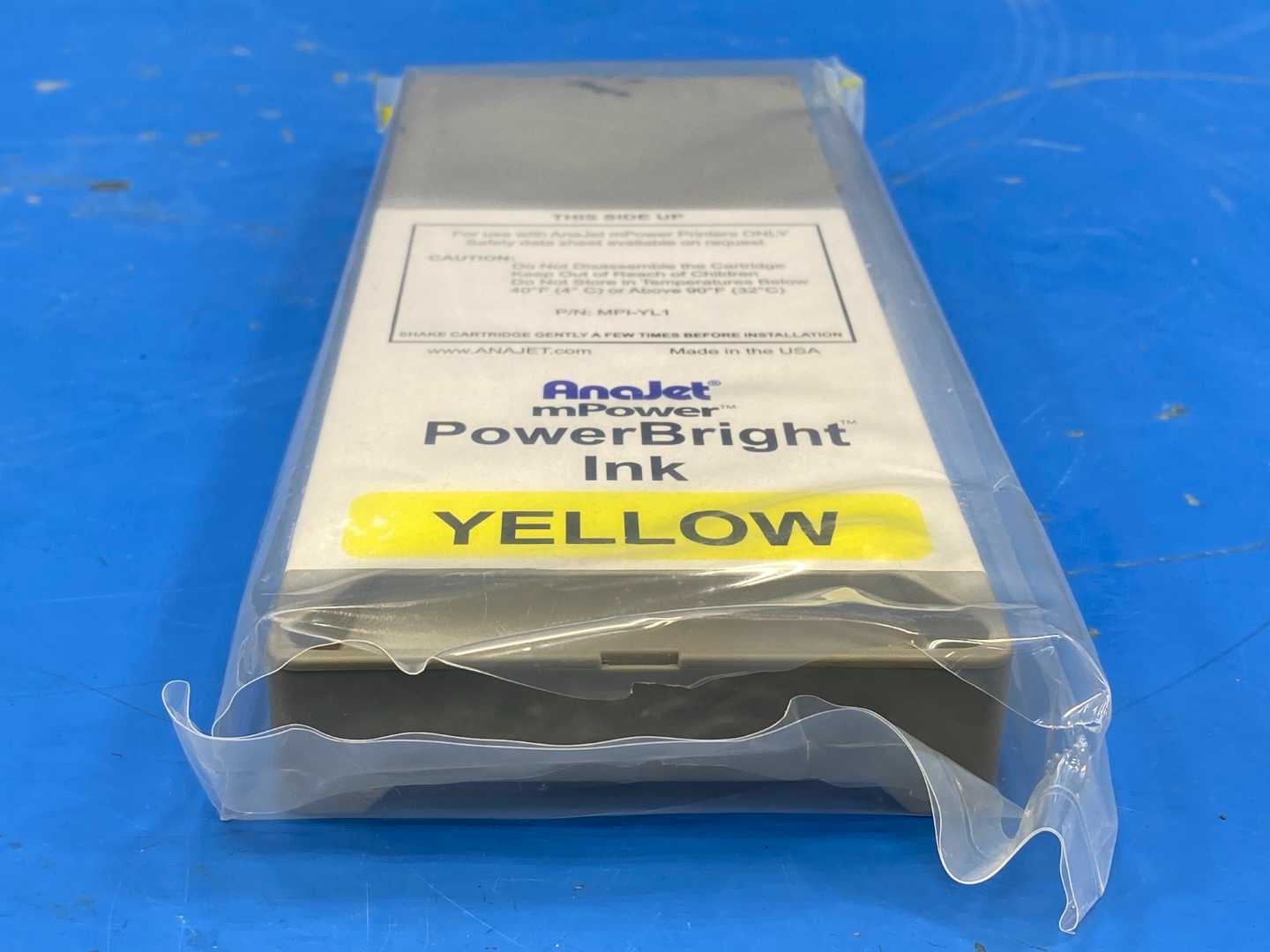 Anajet mPower Power Bright Ink mP-Yellow MPI-YL1