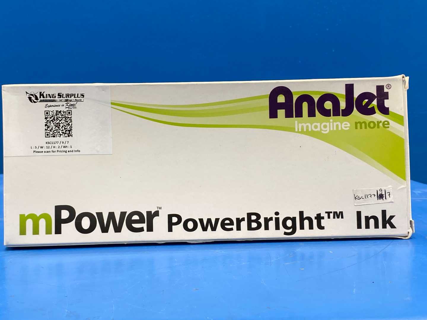 Anajet mPower Power Bright Ink mP-Yellow MPI-YL1