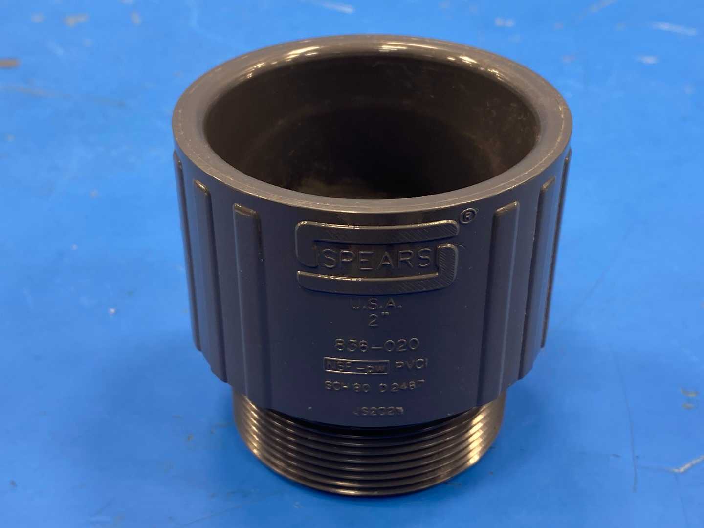 Spears 2" F x M PVC-I Pipe Coupling 836-020