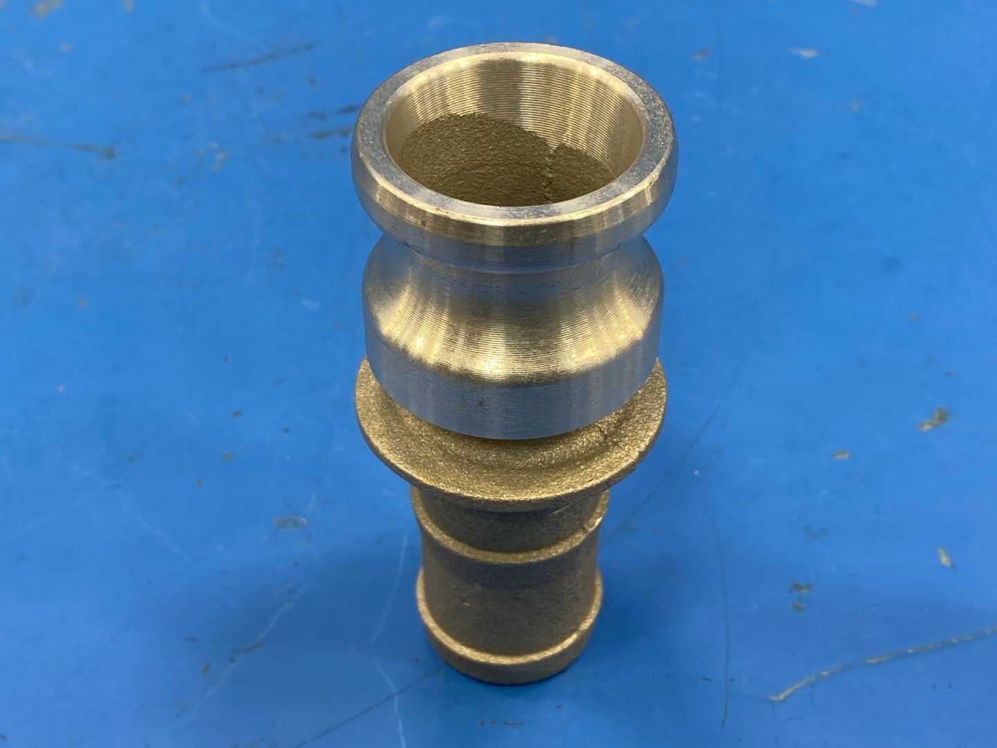 Aluminum Type E 1.25" Cam and Groove Hose Fitting