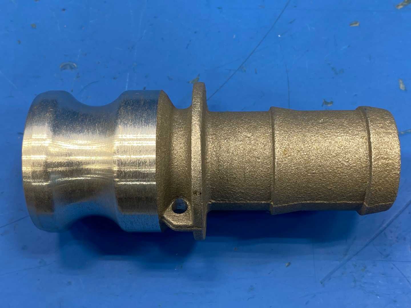 Aluminum Type E 1.25" Cam and Groove Hose Fitting