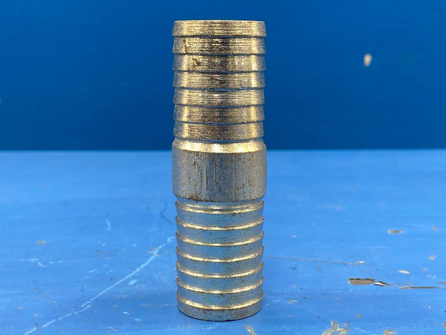 Galvanized 1"Barb Insert Coupling 