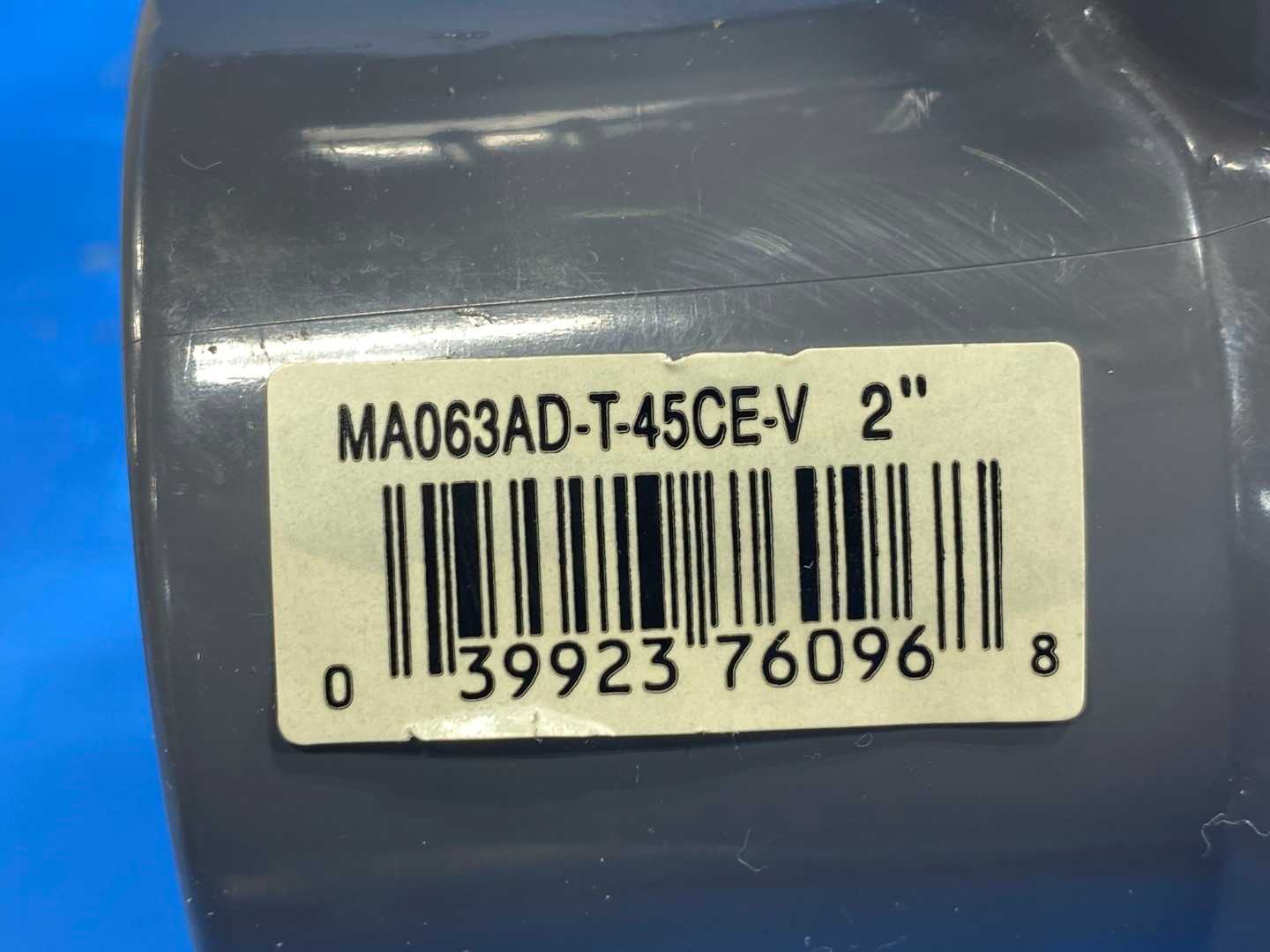 Nibco T-45CE-V 2" Thread x Thread PVC Ball Valve