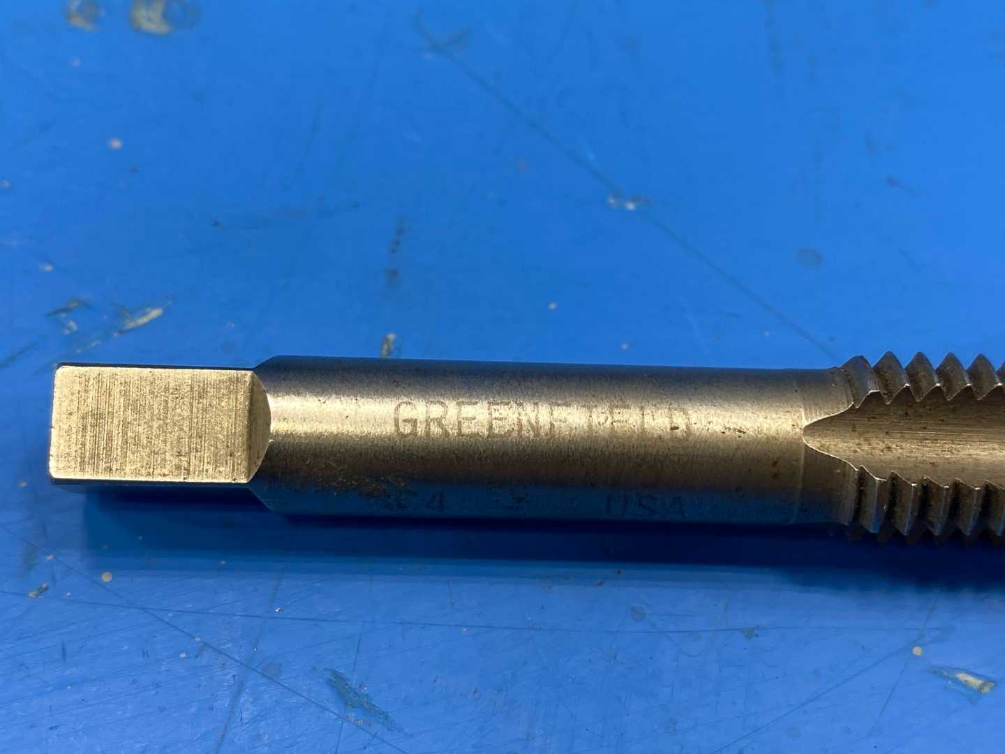 Greenfield M12 x 1.75 C4 USA 3-1/2" Steel Tap Drill