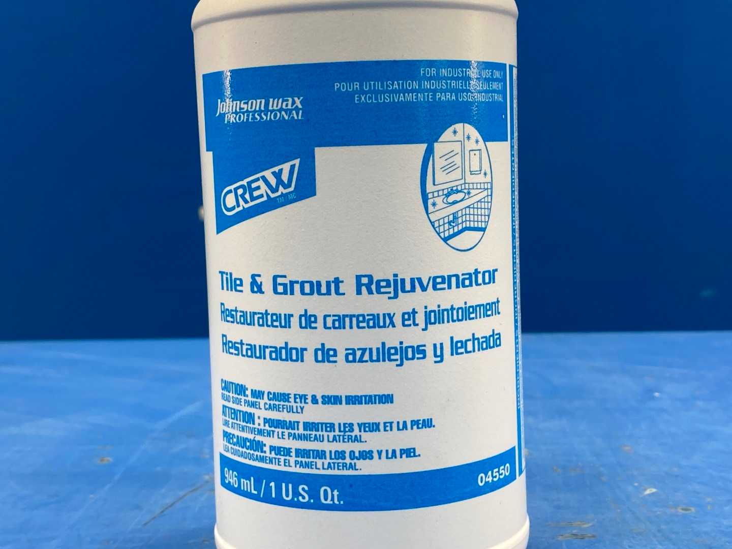 Johnson (Diversey) Wax Crew Tile & Grout Rejuvenator 1Quart (Box of 12)