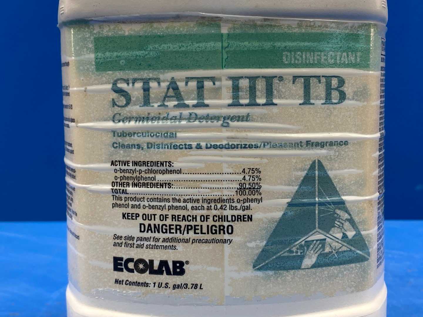 Ecolab STAT III TB Germicidil Detergent 1GAL