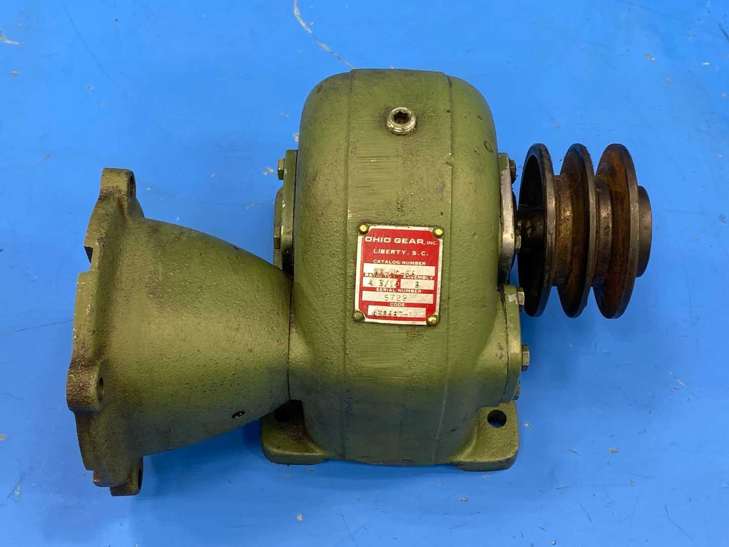 Ohio Gear HH-MC-56 Ratio to 1 4 3/16 Gearbox