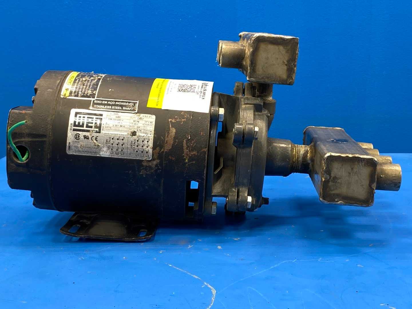 WEG .5036ES3EJP56J-S 208-230/460V 3PH Motor w/ AMT Mod 3703-98