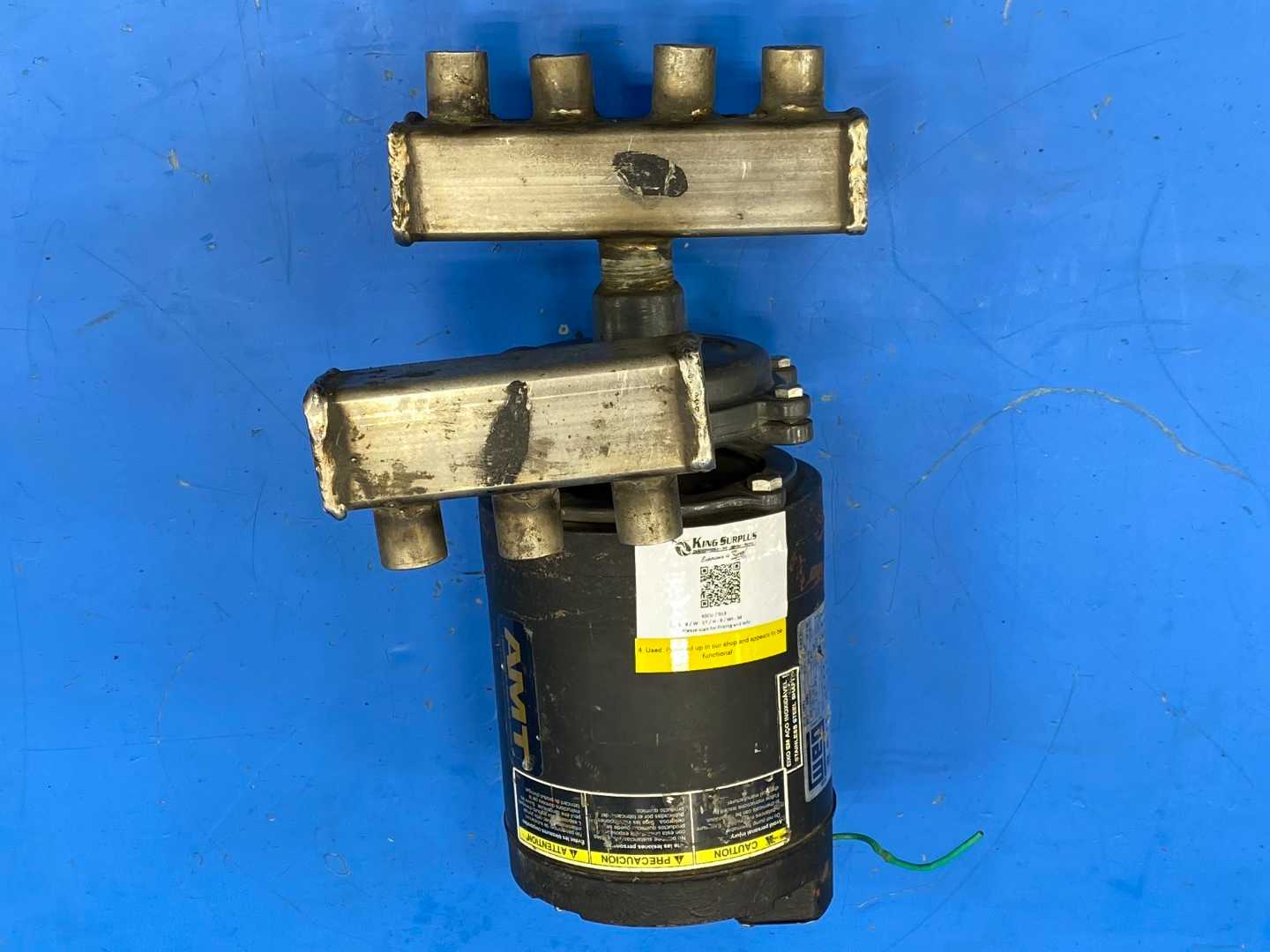 WEG .5036ES3EJP56J-S 208-230/460V 3PH Motor w/ AMT Mod 3703-98