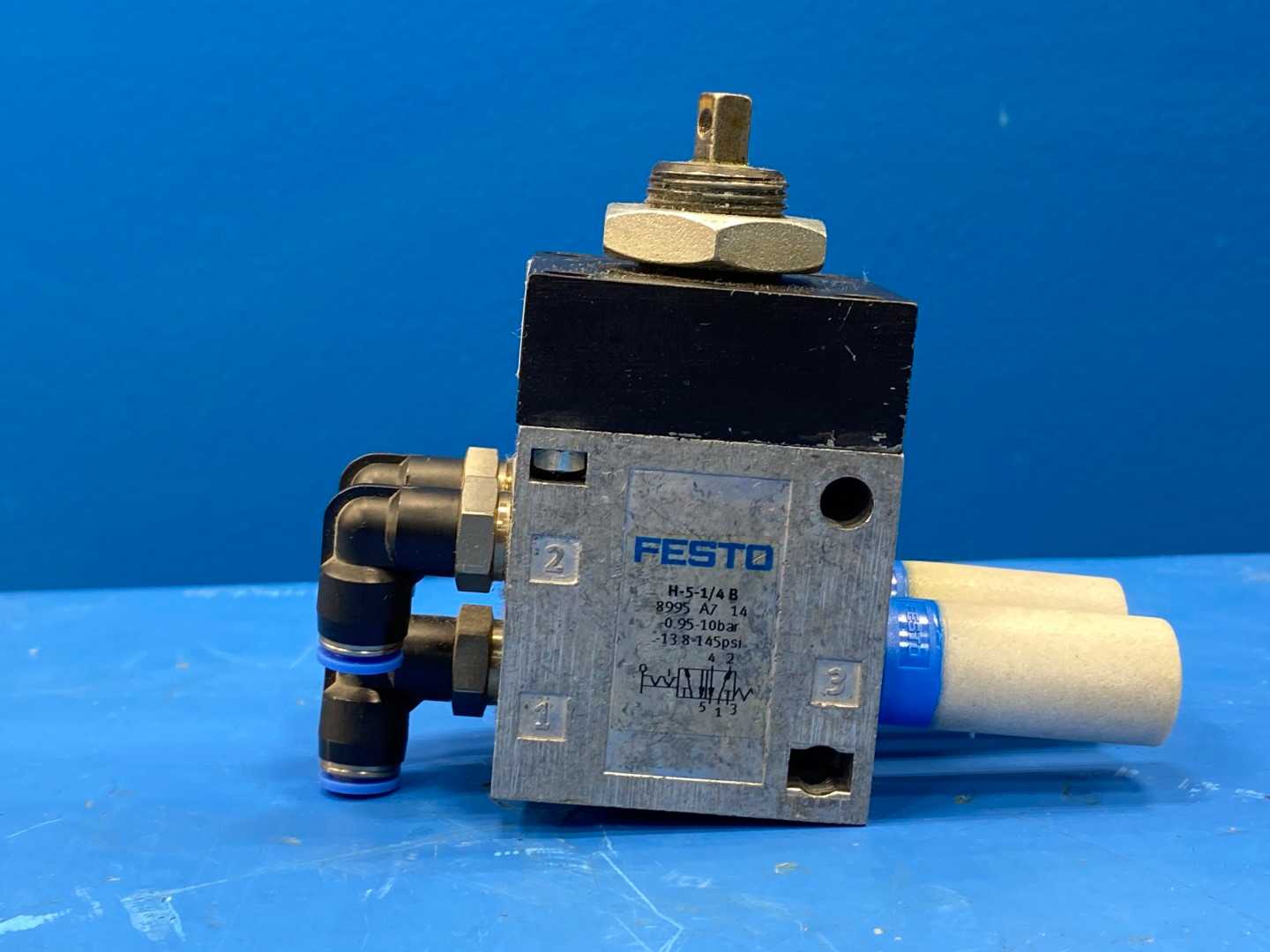 Festo Hand Lever Valve H-5-1/4B
