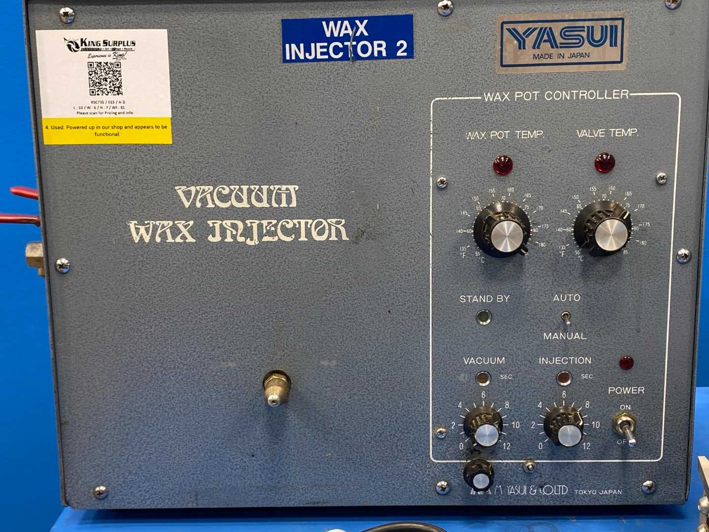 Yasui Wax Injector