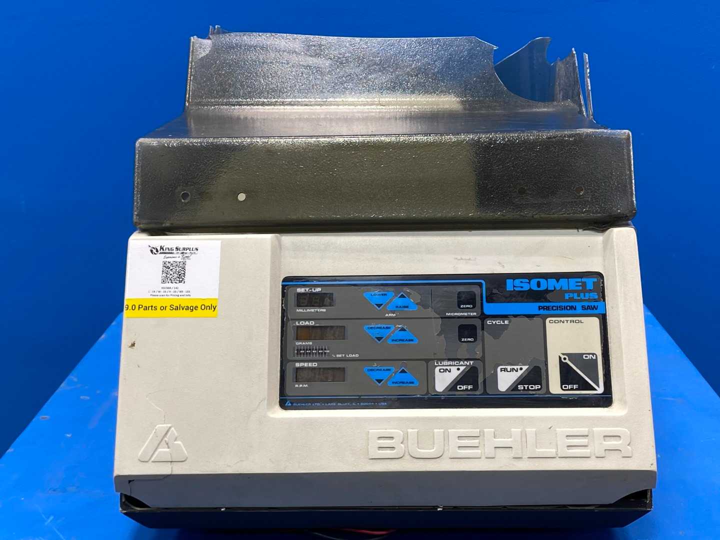 Buehler Isomet Plus Precision Saw 115V (For Parts)