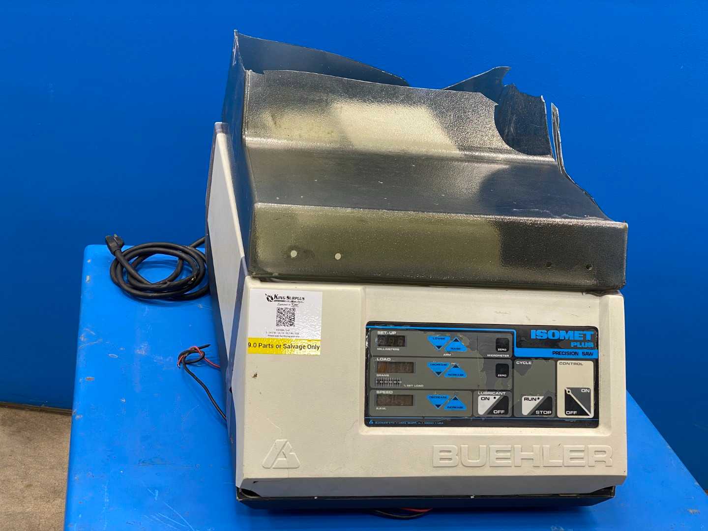 Buehler Isomet Plus Precision Saw 115V (For Parts)