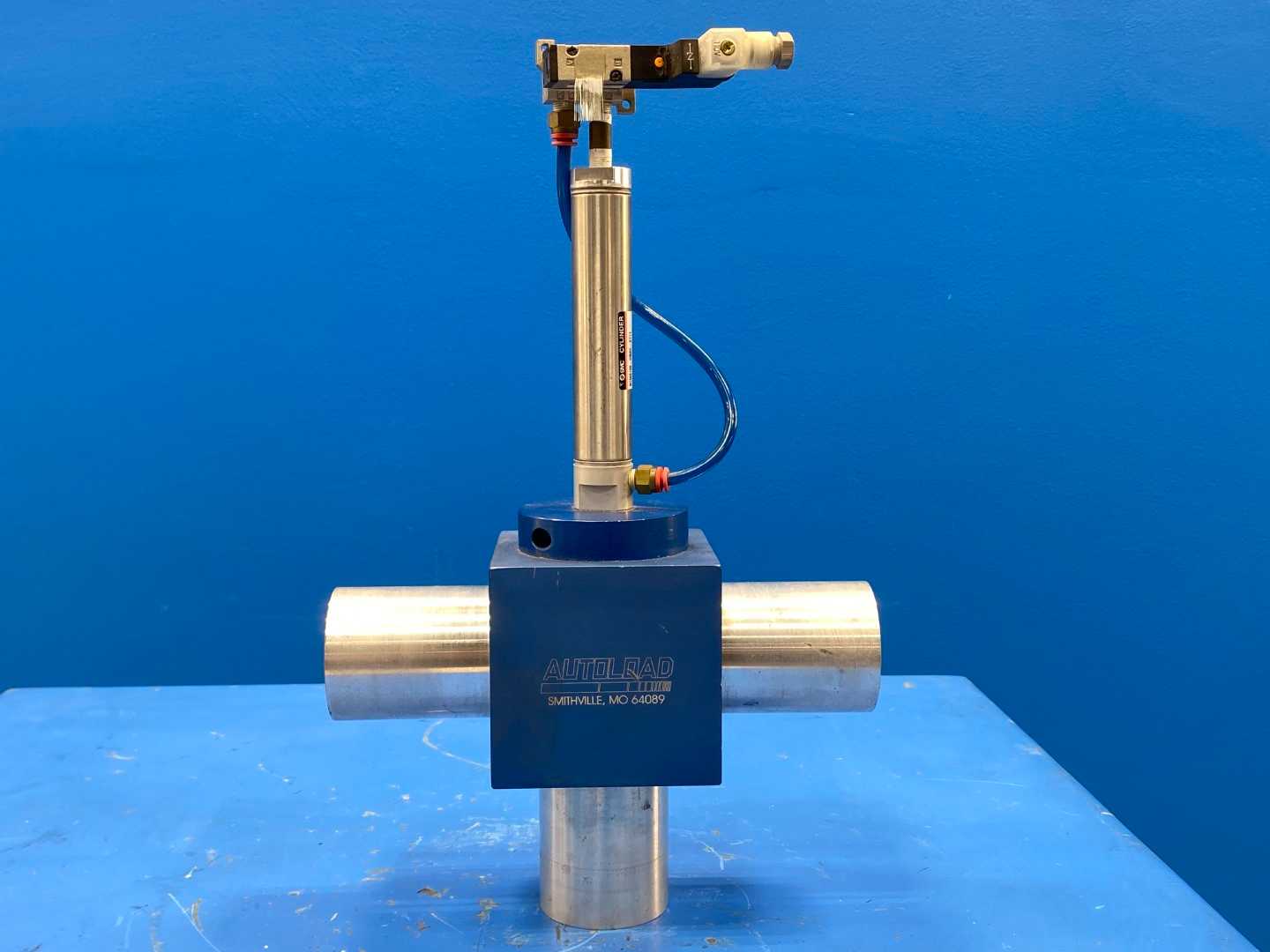 Autoload pneumatic cross valve 250 psi