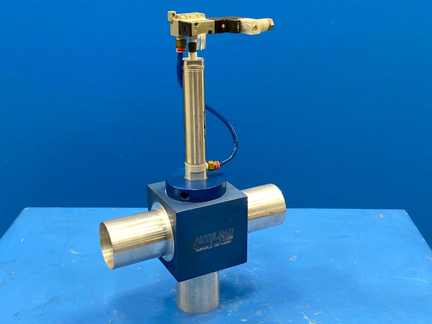 Autoload pneumatic cross valve 250 psi