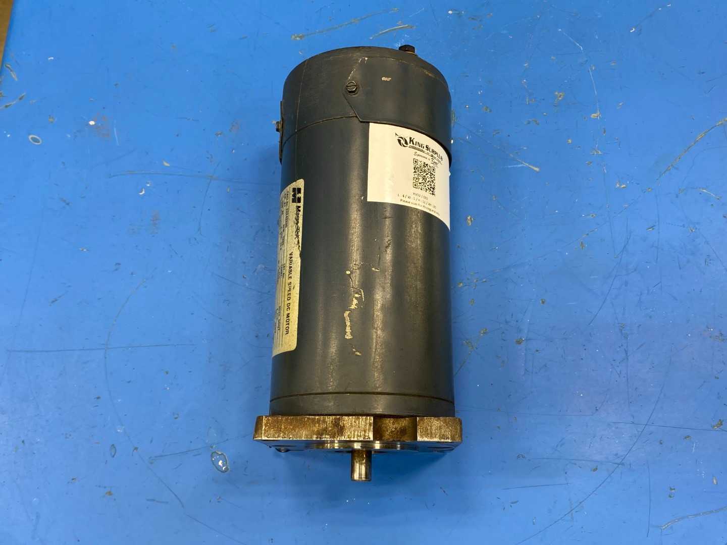 Magnetek 4640B-1 Variable Speed D.C. Motor 1200 rpm