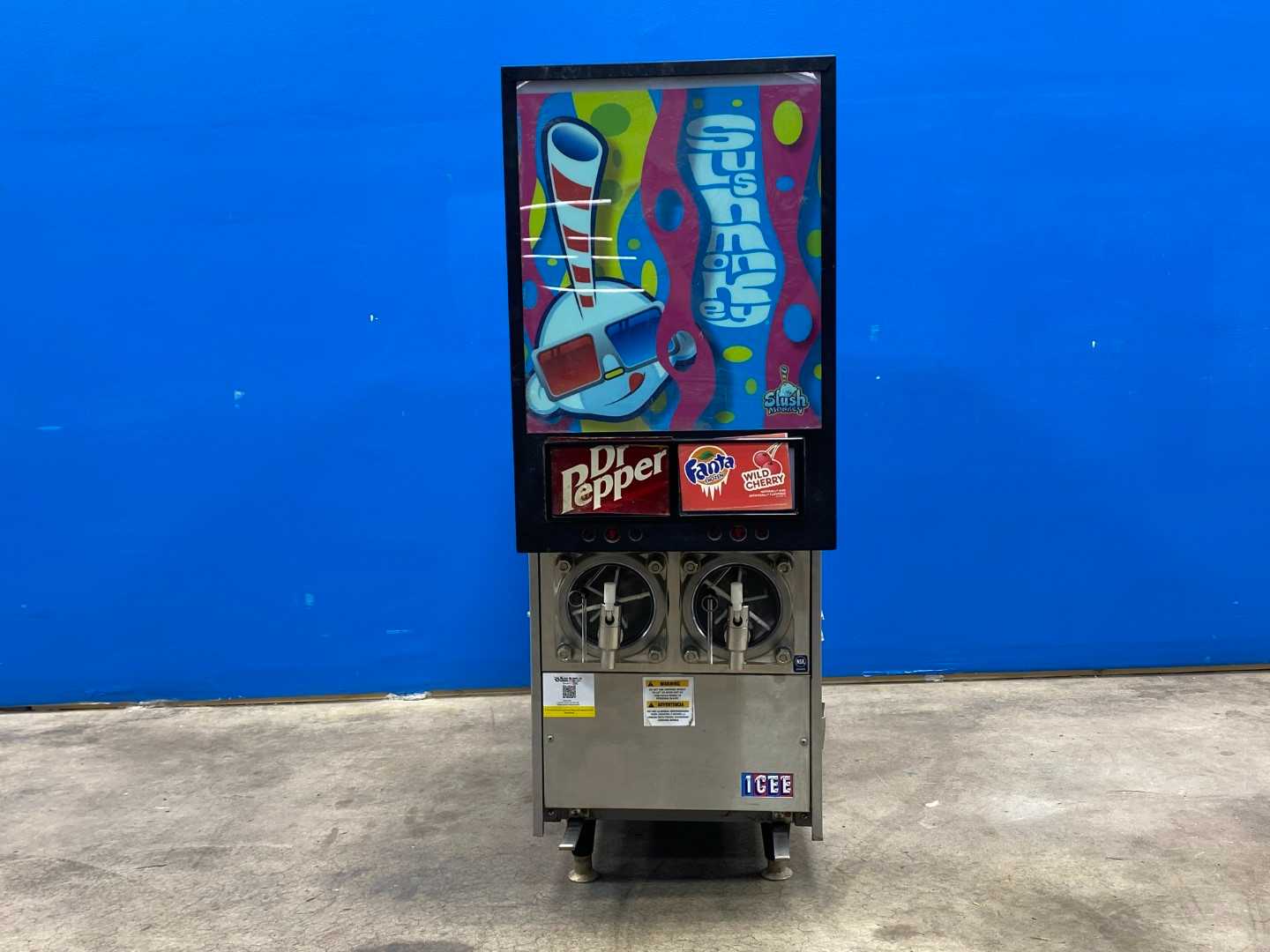 CORNELIUS VIPER 2 2-FLAVOR ICEE FROZEN SLUSHY CARBONATED DRINK MACHINE