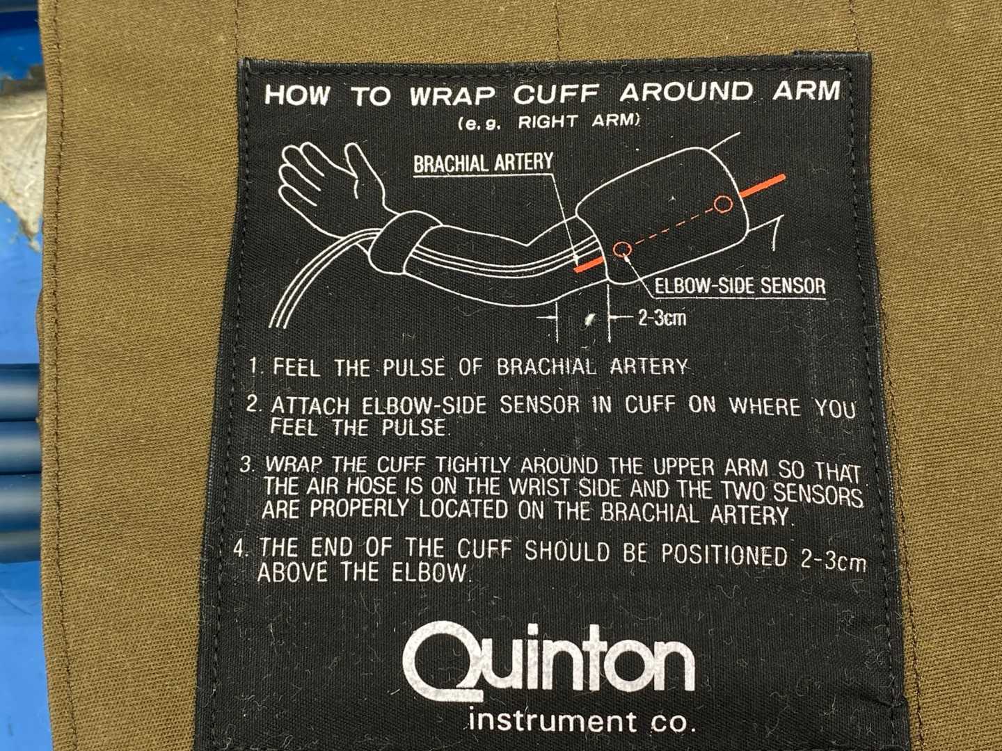 Quinton Arm Blood Pressure Wrap 17403-004