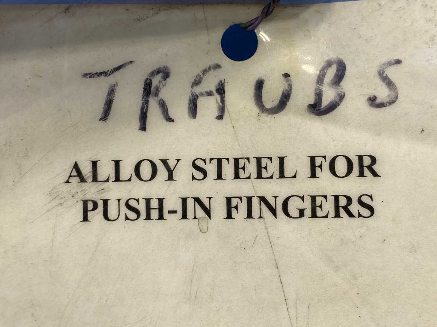Traubs Alloy Steel for Push-in Fingers Strap