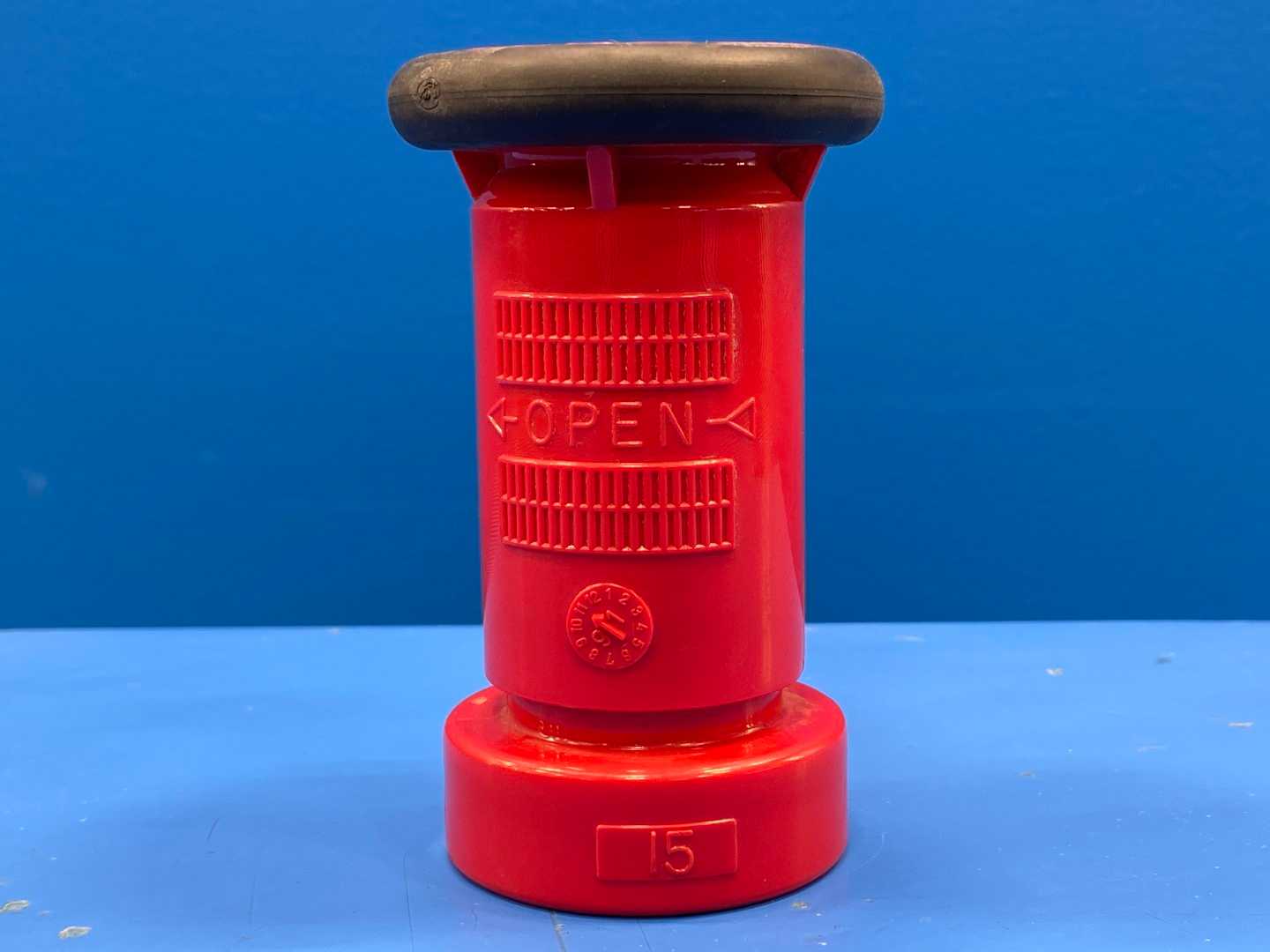 Beco 15 Red Fire Portable Hose Nozzle 