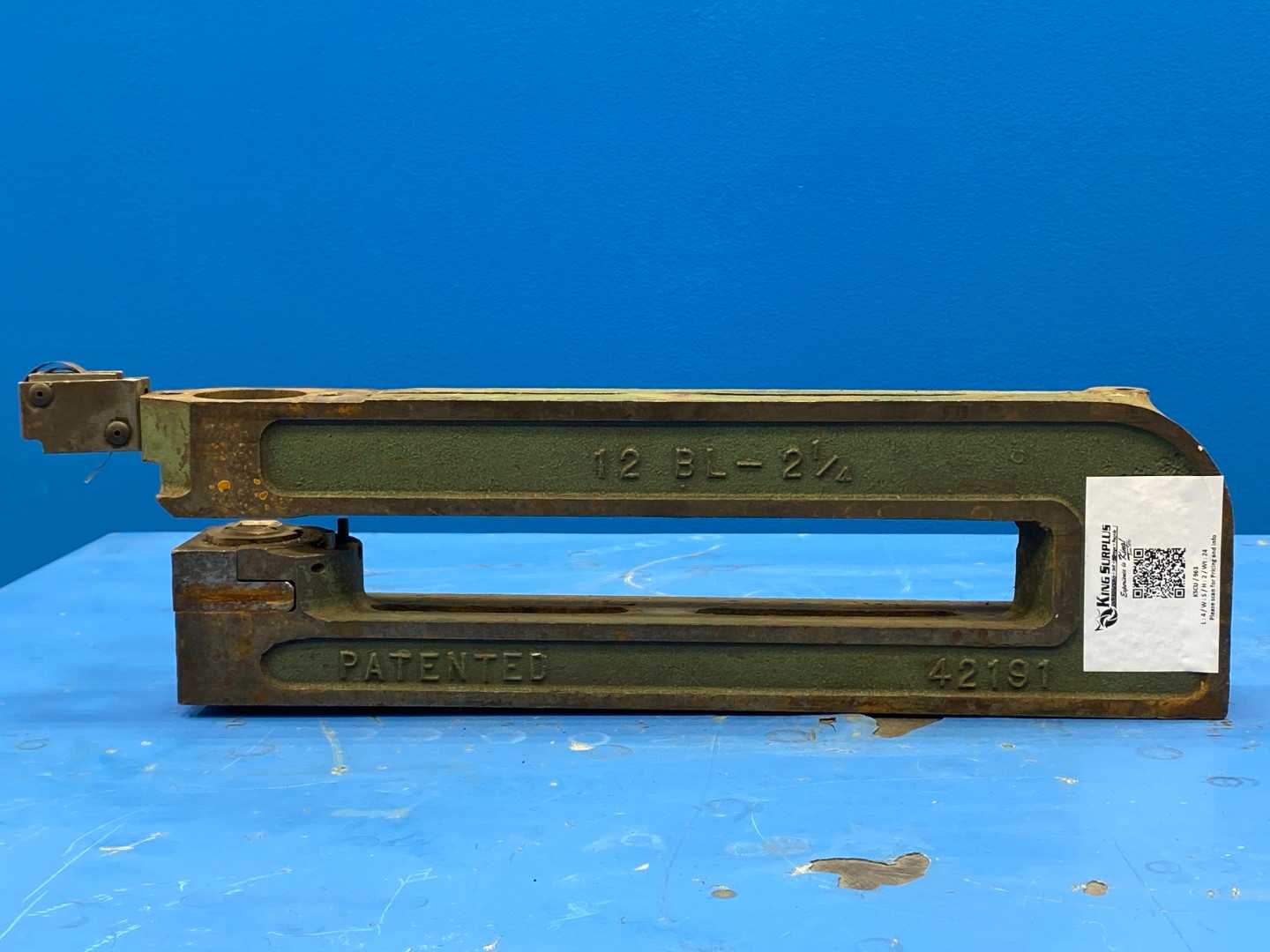 Wales Unit 42191 12BL Frame Punch Unit  2-1\4"