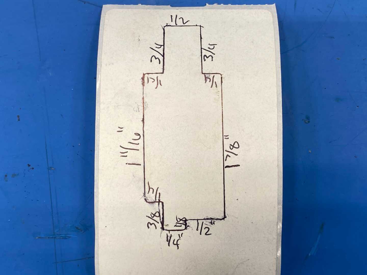 Die For Press Brake 30"x3"x1"