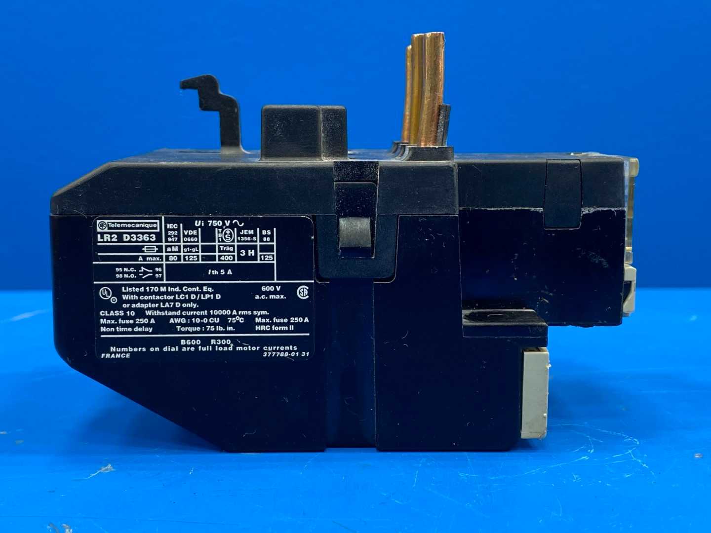 Telemecanique Contact Block LR2 D3363