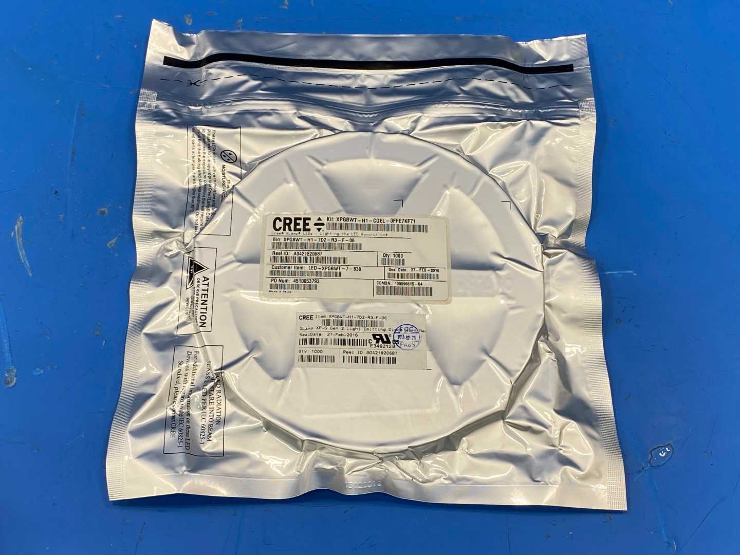 CREE XLamp LEDs XPGBWT-H1-7D2-R3-F-06