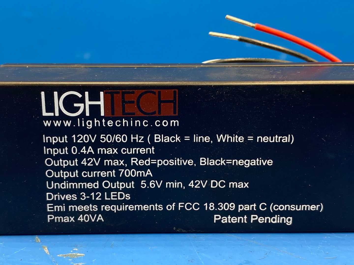 Lightech Dimmable LED Driver LED-36-700-120-D-BF   66899