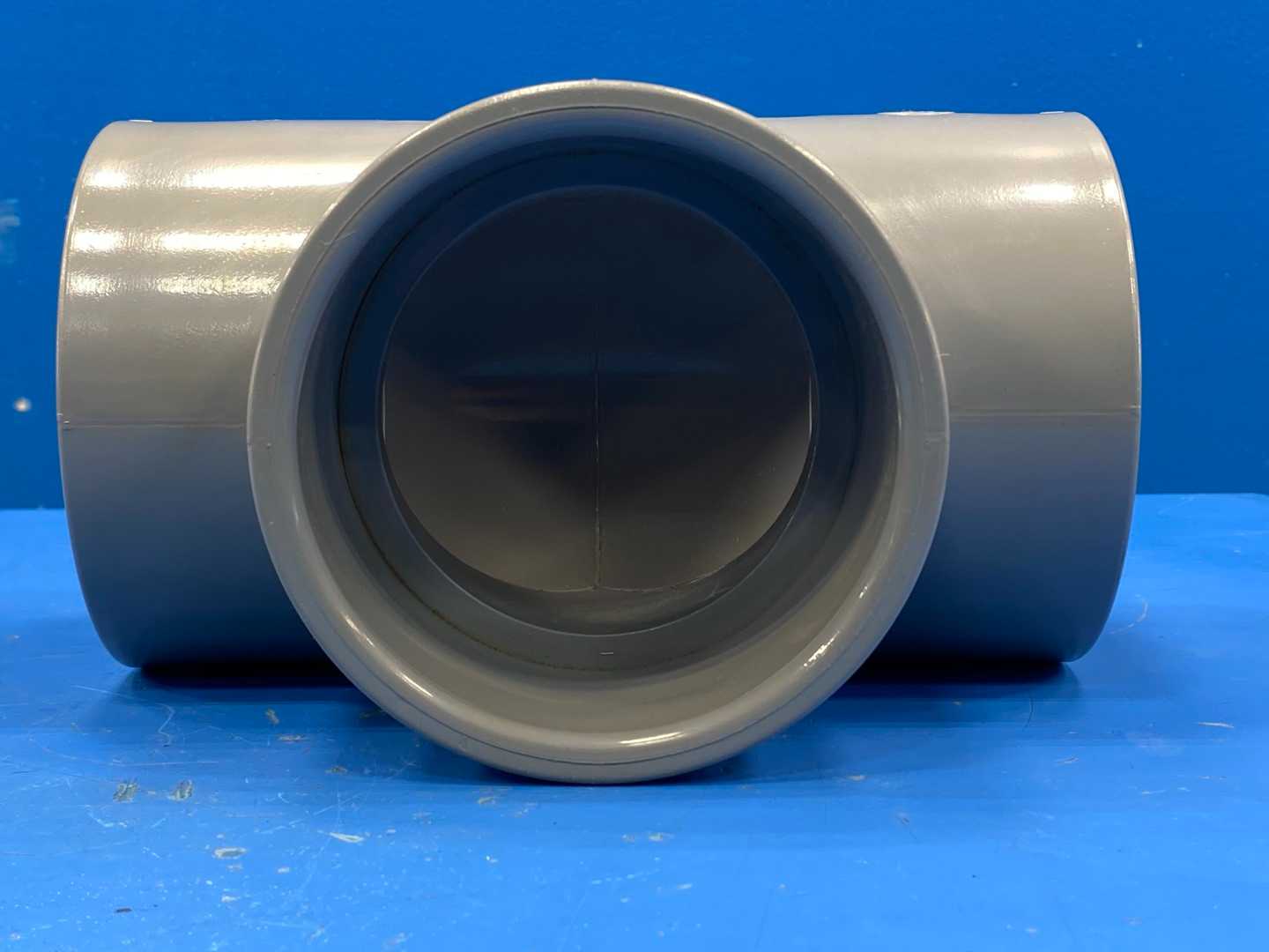 Chemtrol Nibco 4" CPVC Tee Pipe 