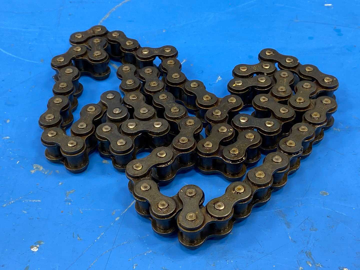 Morse 50 USA Roller Chain 37 Connecting Links 24" length