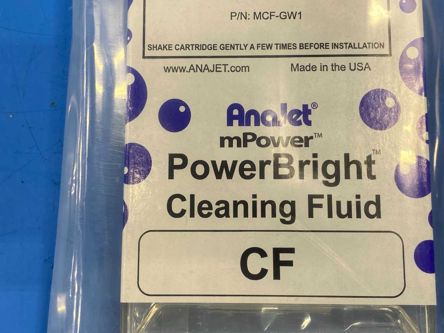 Anajet mPower Power Bright Cleaning FLuid CF MCF-GW1