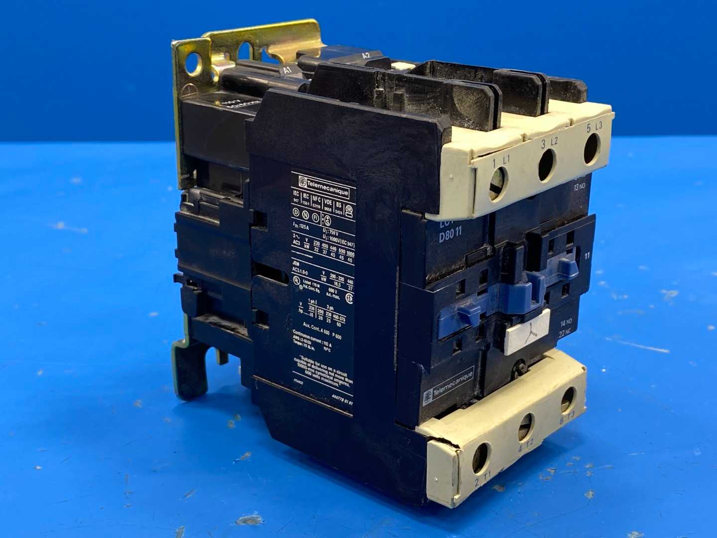 Telemecanique Contactor block LC1D8011