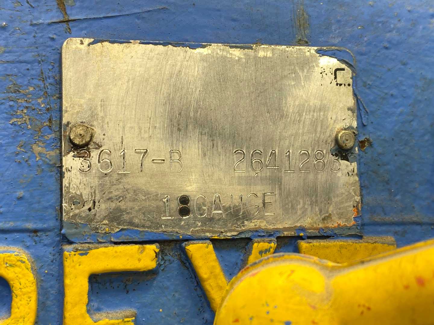 Pexto 3617-B Sheet Metal Roller - 18 Gauge Capacity - Precision Industrial Rolling Machine