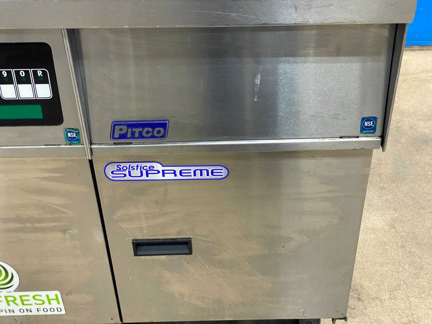 Pitco Solstice Supreme 5-Bay Fryer with SSH55-SS | Advanced Fryer w/ Computer Controls