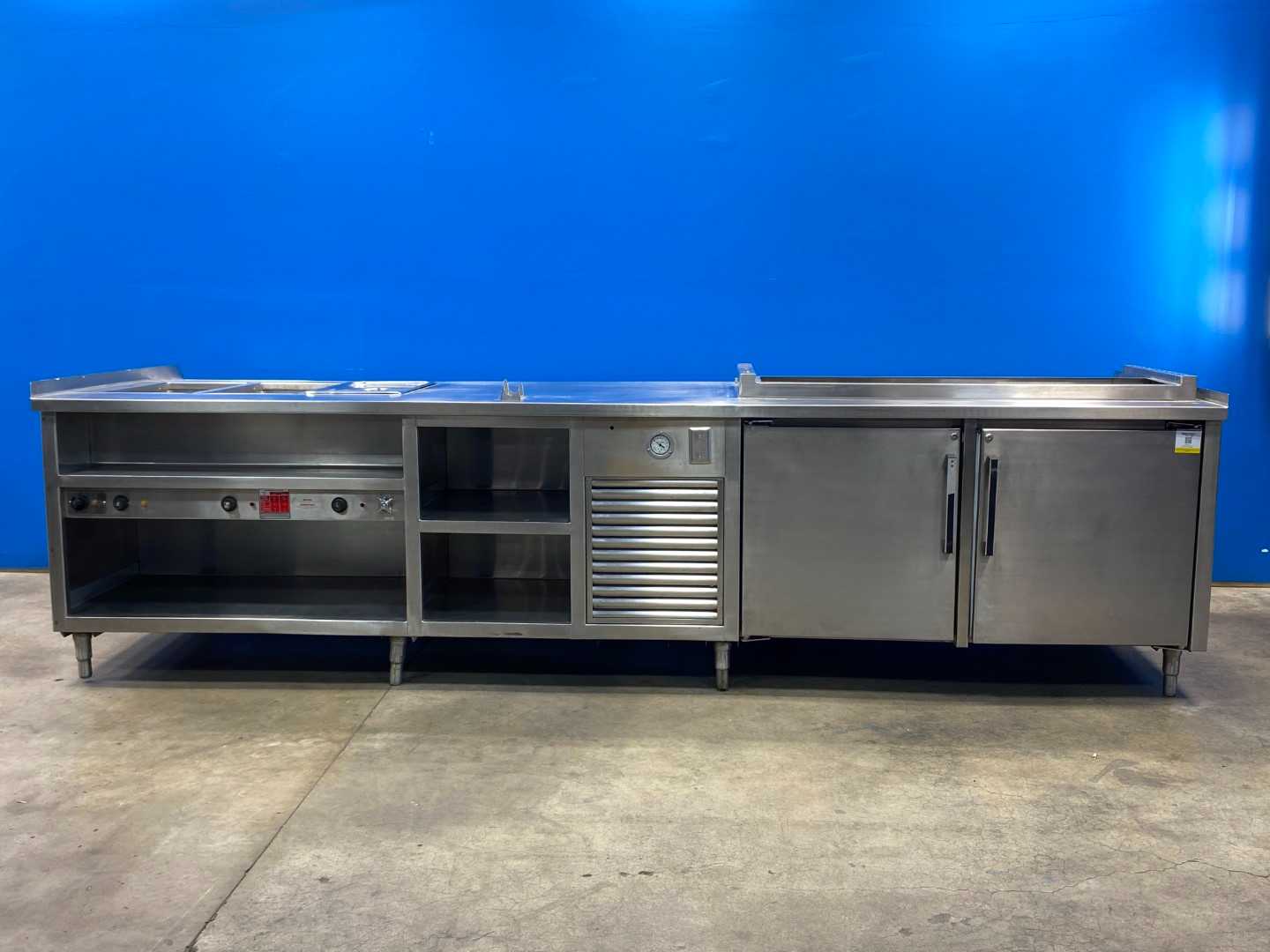 Avtec Hot & Cold Food buffet line serving line